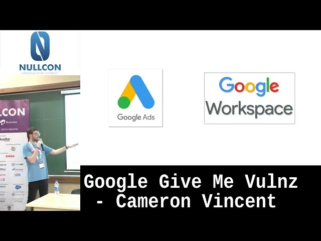 Google Give Me Vulnz - Hunting for Authorization and Logic Vulnerabilities