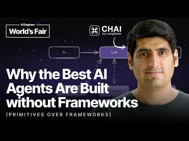 Why the Best AI Agents Are Built Without Frameworks - Primitives over Frameworks