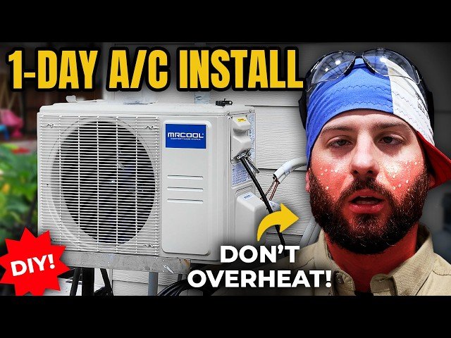 Installing a Mr. Cool Unit to Beat the Heat in the Shop