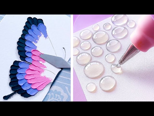 10 Easy Art Tips and Hacks That Work Extremely Well - Easy Painting for Beginners