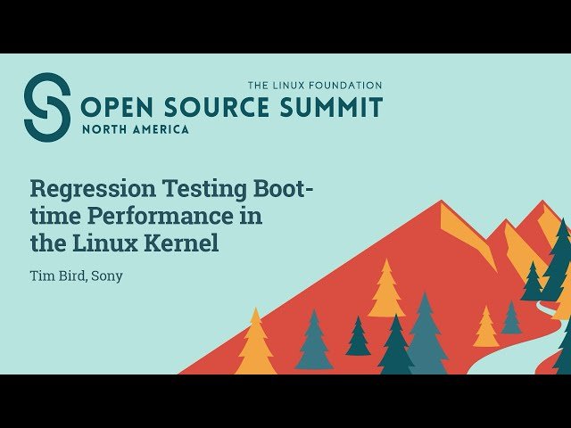Regression Testing Boot-time Performance in the Linux Kernel