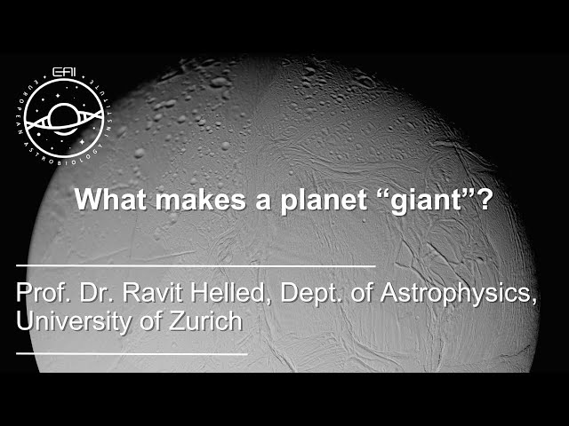 What Makes a Planet "Giant"?