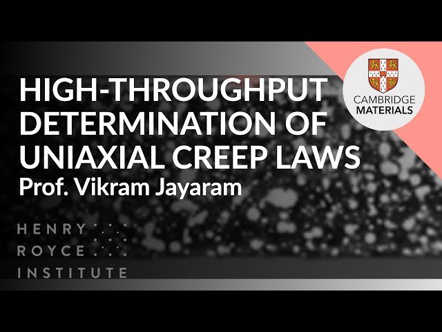 High-Throughput Determination of Uniaxial Creep Laws - Cantilever Bending and Image Correlation