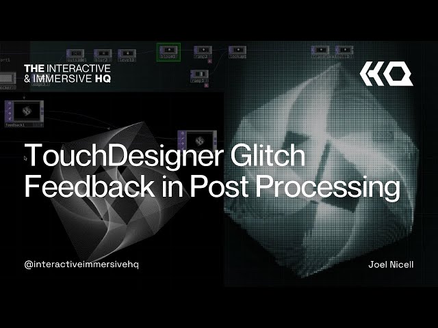TouchDesigner Glitch Feedback in Post Processing