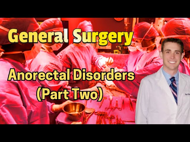 Anorectal Disorders Part Two - Medical Review Series - 2024