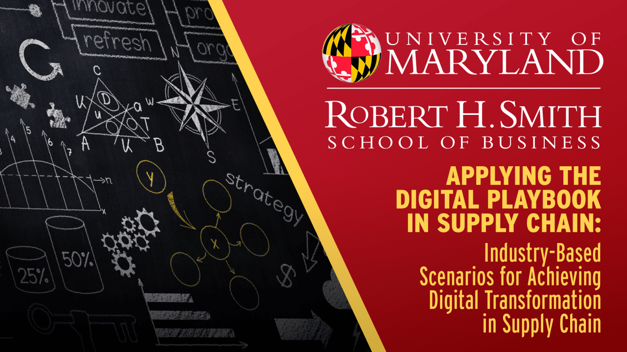 Digital Transformation Playbook for Supply Chain