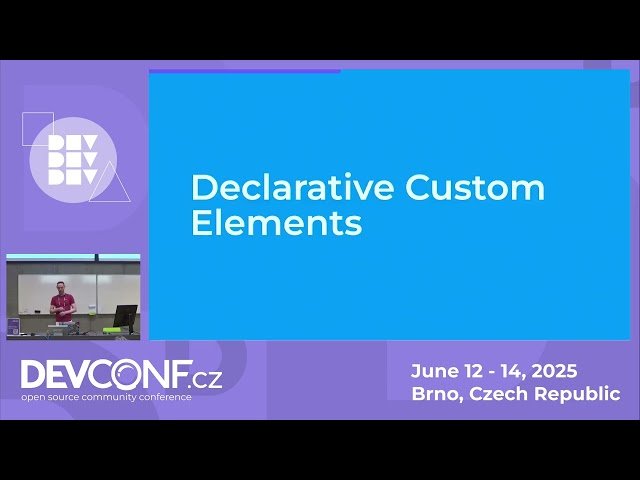 Exploring New and Upcoming Web Components Features