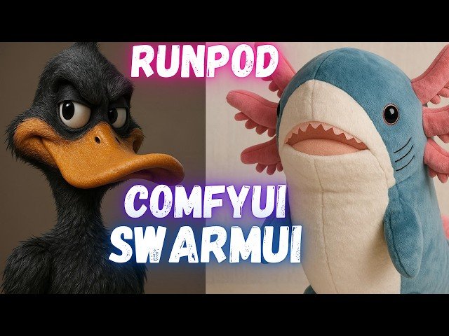 ComfyUI and SwarmUI Installation on RunPod with RTX 5000 Series GPUs - Complete Setup Guide