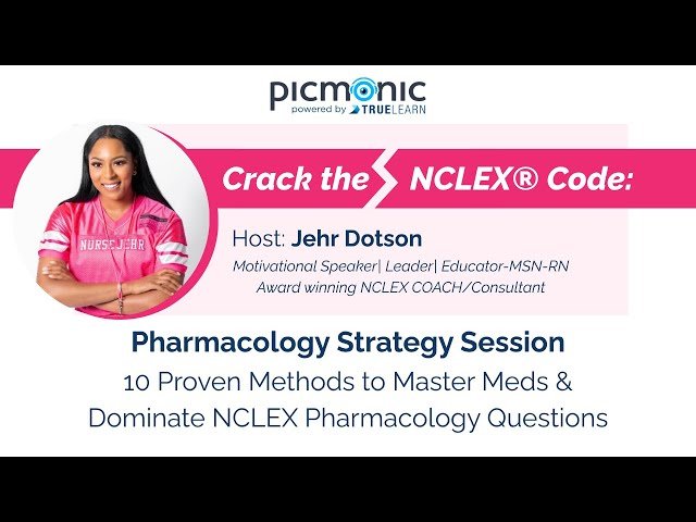 Crack the NCLEX Code - Pharmacology Strategy Session