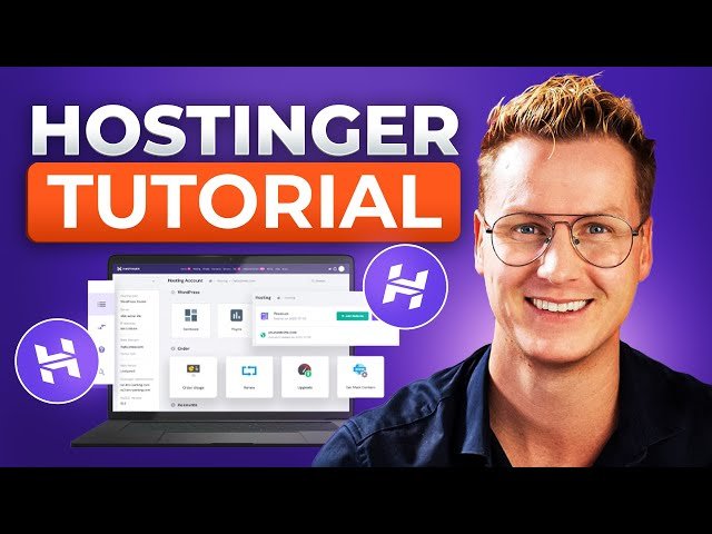 Complete Hostinger Web Hosting Tutorial 2025 - Get A Free .com Domain