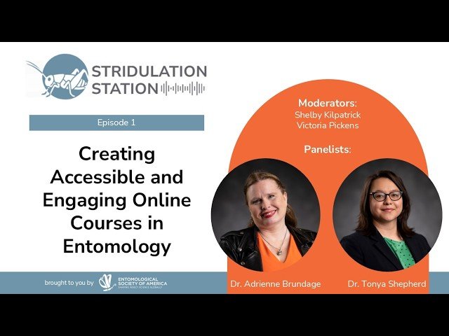 Creating Accessible and Engaging Online Courses in Entomology