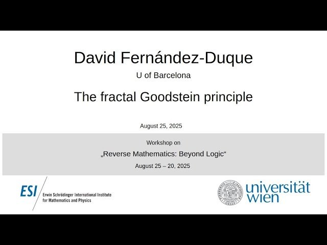 The Fractal Goodstein Principle