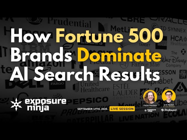 How Fortune 500 Brands Dominate AI Search Results