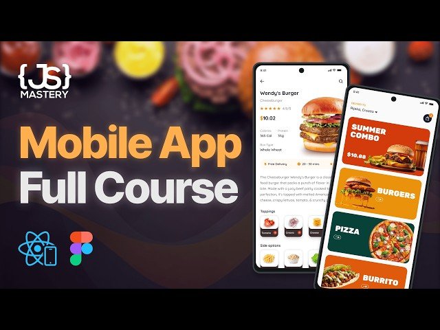 Build a Full Stack Food Delivery App in React Native with Scalable Database Architecture