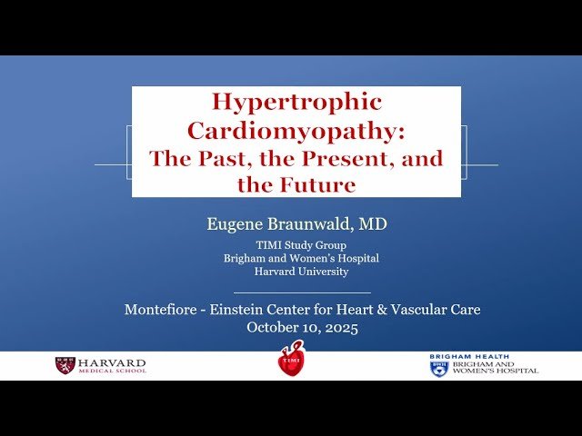 Hypertrophic Cardiomyopathy - The Past, Present and Future