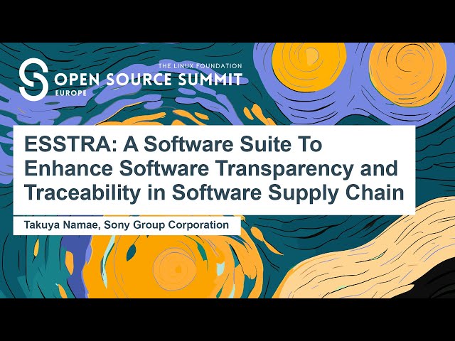 ESSTRA - A Software Suite To Enhance Software Transparency and Traceability in Software Supply Chain