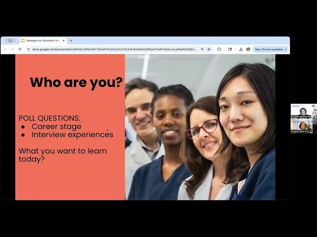 Strategies for Successful Interviews