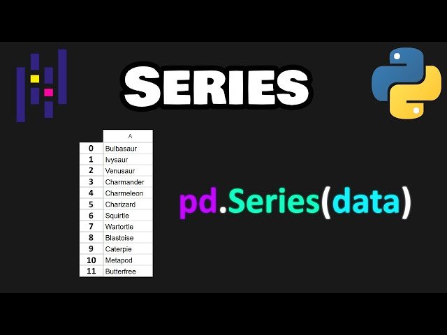 Series in Pandas are Easy!