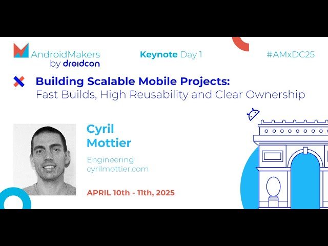 Building Scalable Mobile Projects - Fast Builds, High Reusability and Clear Ownership