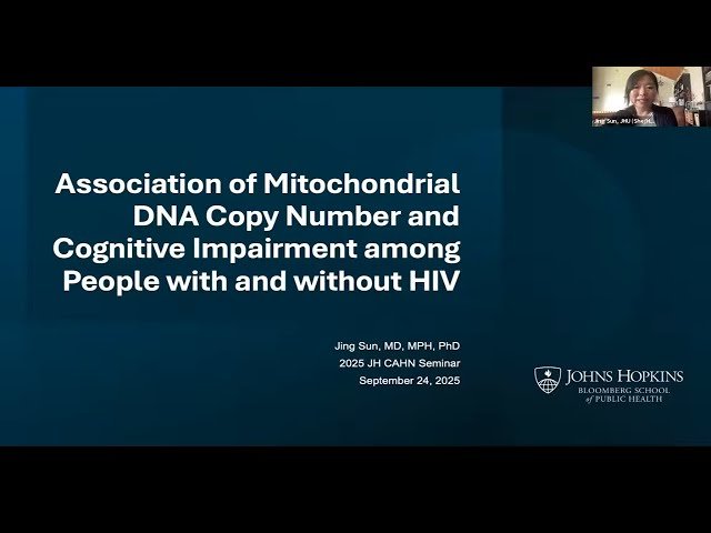 Mitochondrial DNA Copy Number and Cognitive Impairments Among People With and Without HIV