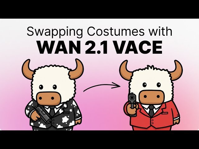 Fine-Tuning Wan 2.1 VACE to Swap Costumes