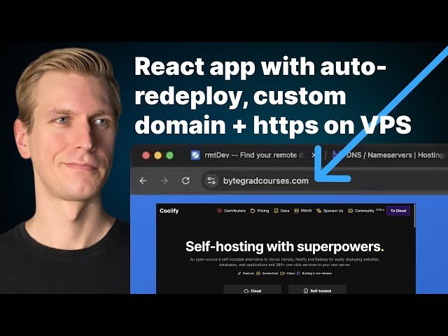 Deploy React (Vite) to VPS with Coolify - Custom Domains, SSL, and Auto Re-deploy