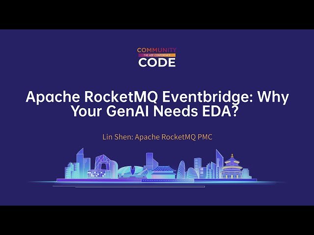 Apache RocketMQ Eventbridge - Why Your GenAI Needs EDA