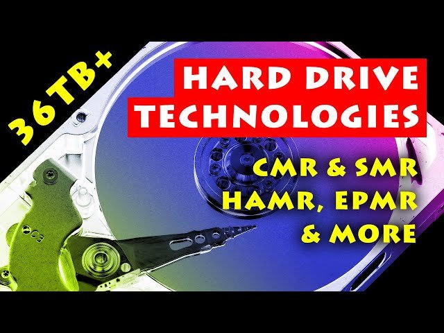 Hard Drive Technologies: SMR, HAMR, ePMR and Advanced Recording Methods
