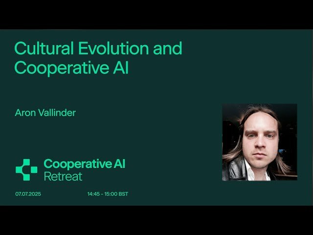 Cultural Evolution and Cooperative AI