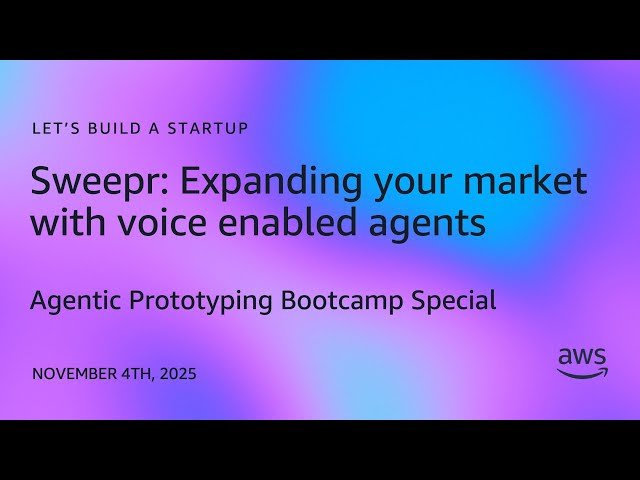 Sweepr - Expanding Your Market with Voice Enabled Agents - Let's Build a Startup S3E17