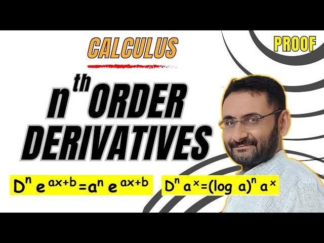 Nth Order Derivatives and Successive Differentiation of Exponential Functions