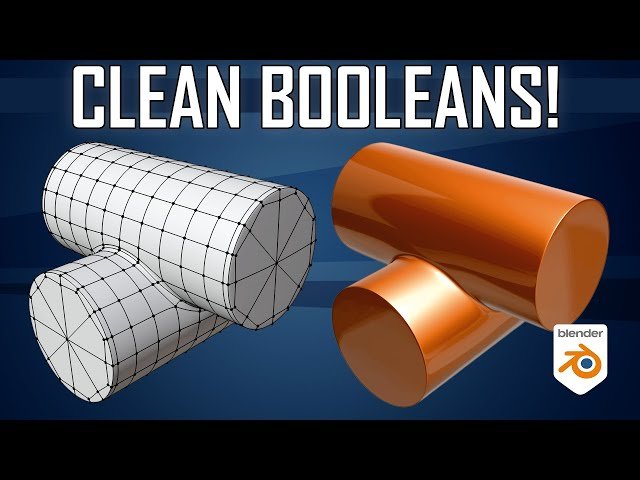Boolean Cleanup - Mastering Topology for Seamless Joins - Blender 4