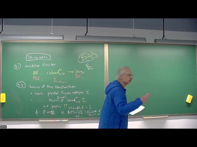 Categorical Tools for Topological Phases - Lecture 8