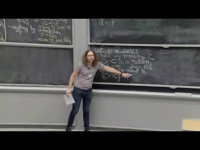 Casework and Strong Induction - Lecture 3