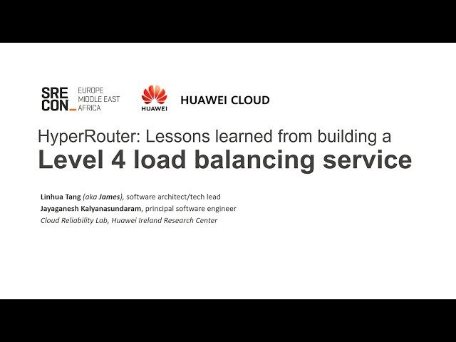 HyperRouter - Lessons Learnt from Building an L4 Load Balancing Service
