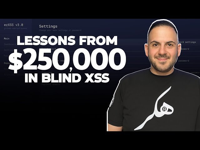 Lessons Learned From $250,000 in Blind Cross Site Scripting - Blind XSS