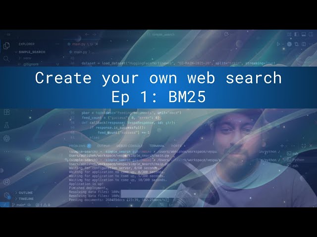 Building a Real Search Engine - BM25 Implementation with Vespa and Python - Part 1