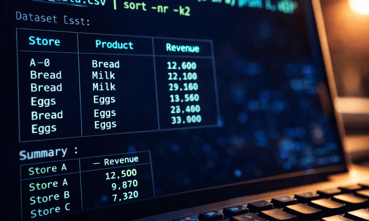 Apply Bash and AWK for Practical Data Analytics