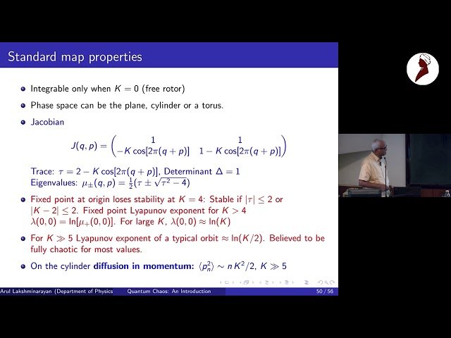 Introduction to Quantum Chaos - Lecture 4