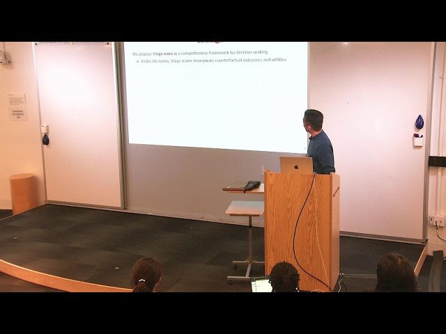 Triage Score - A Counterfactual Risk Assessment Instrument