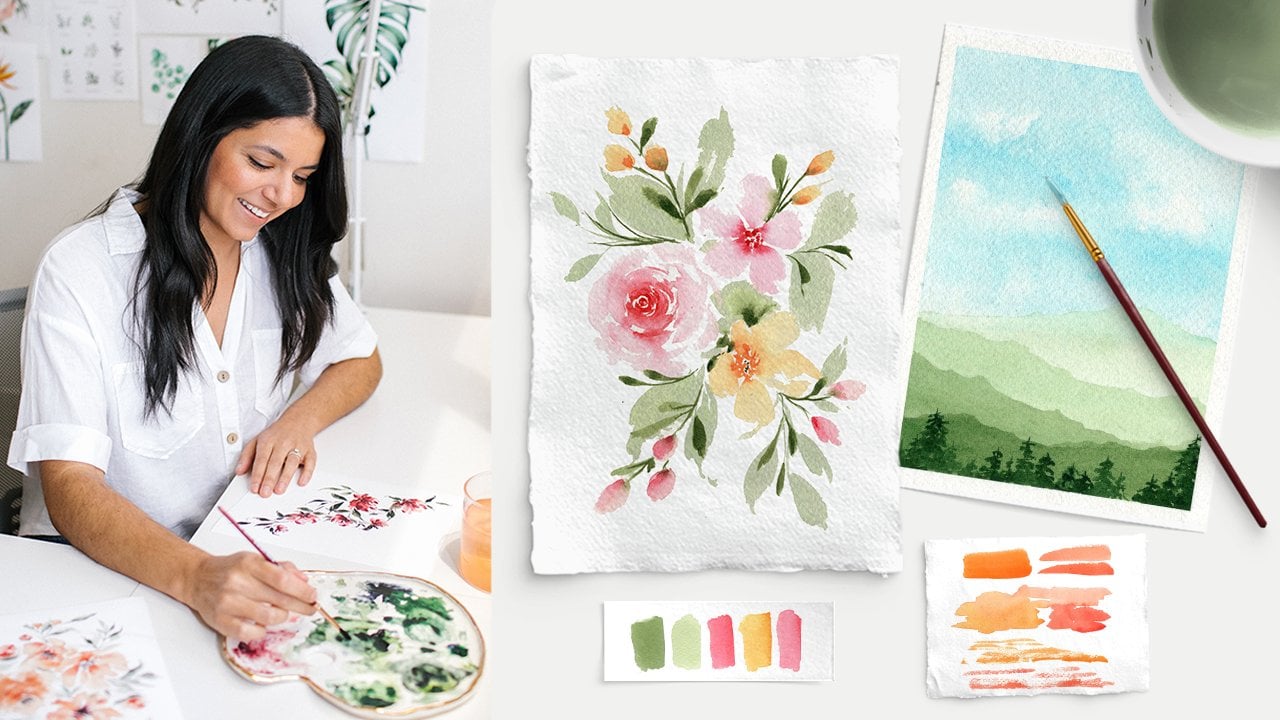 Online Course: Watercolor 101: A Beginner's Guide to Watercolor ...
