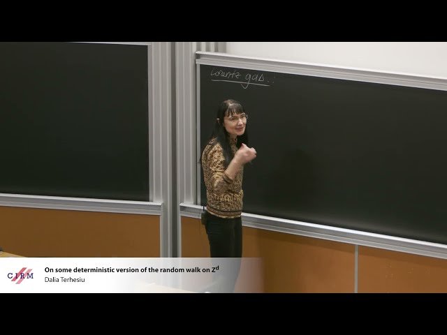 On Some Deterministic Version of the Random Walk on Z^d