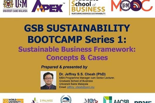GSB SUSTAINABILITY BOOTCAMP SERIES: Sustainable Business Framework