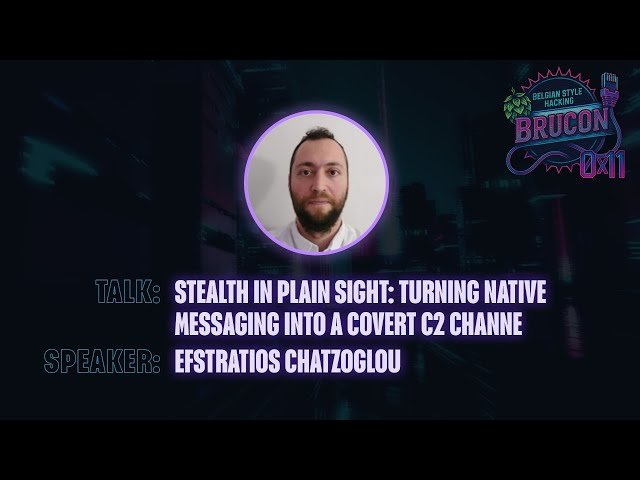 Stealth in Plain Sight - Turning Native Messaging into a Covert C2 Channel