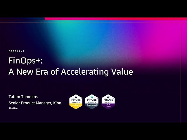 FinOps+ - A New Era of Accelerating Value