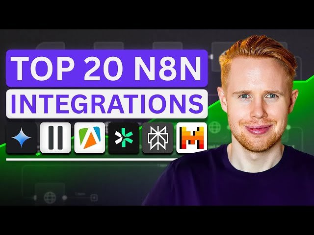 Top 20 Most Used N8N Integrations - You're Probably Missing Some