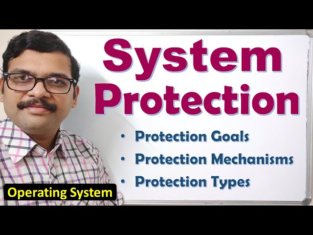 System Protection in OS - Protection Goals, Mechanisms, and Types