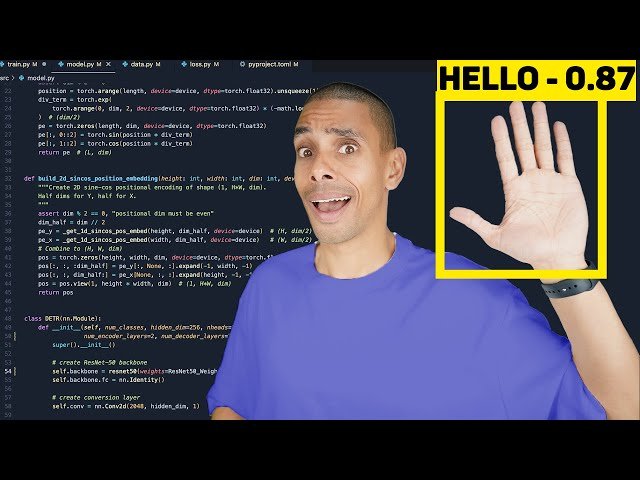 I Trained a Sign Language Detection Transformer - Here's How You Can Do It Too