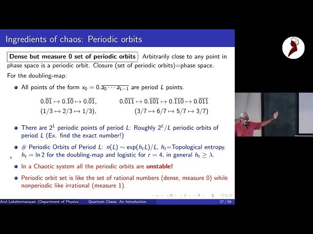 Introduction to Quantum Chaos - Lecture 3