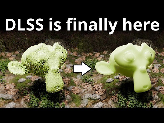 Blender's New Real-Time Denoiser - DLSS Ray Reconstruction Testing